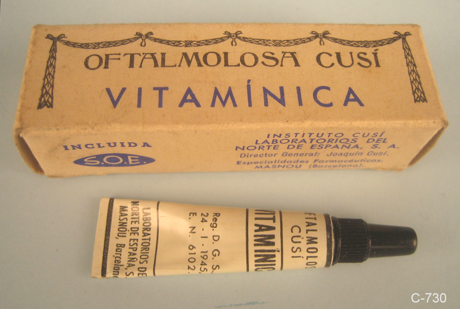 OFTALMOLOSA CUSI VITAMINICA PHARMAKOTEKA